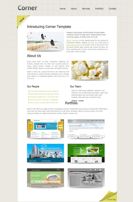 灰色企业设计网页模板 简约专业，彰显现代商业美学